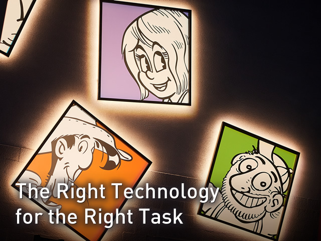 The Right Technology for the Right Task
