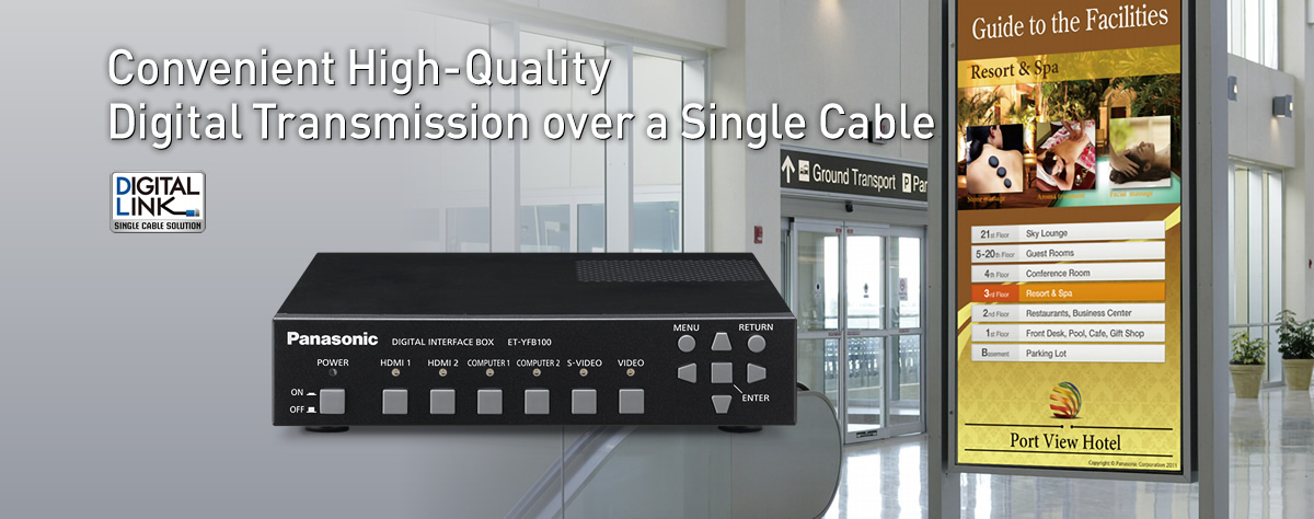 Convenient High-Quality Digital Transmission over a Single Cable