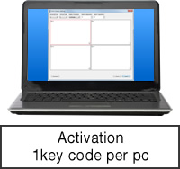 Activation 1key code per pc