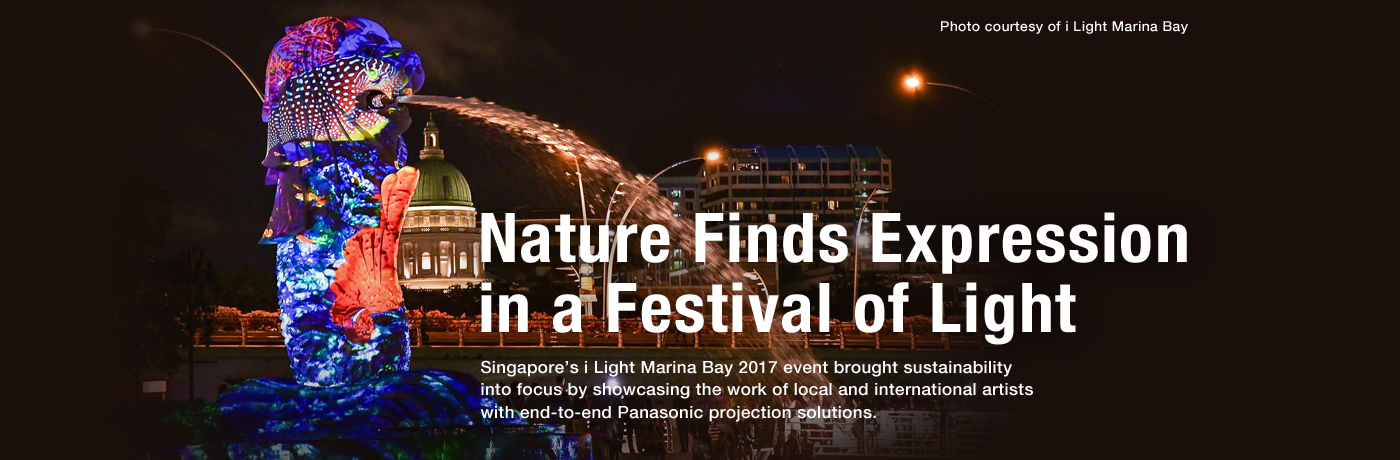 Nature Finds Expression in a Festival of Light