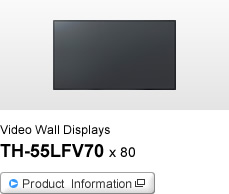 Video Wall Displays TH-55LFV70 x 80