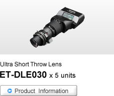 Ultra Short Throw Lens ET-DLE030 x 5 units