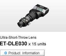 Ultra-Short-Throw Lens ET-DLE030 x 15 units