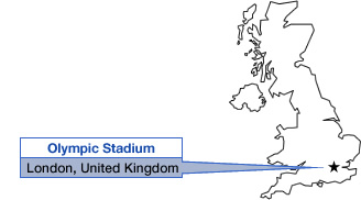 Olympic Stadium London, United Kingdom