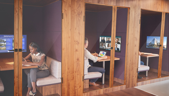 Online Meeting Booths