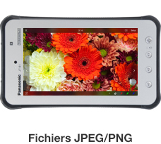 Fichiers JPEG/PNG
