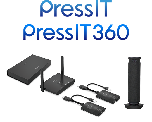 Click to Wireless Presentation System PressIT & PressIT 360.