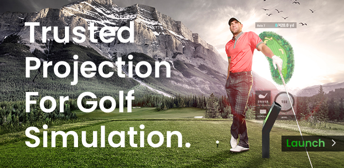 Trusted Projection for Golf Simulation