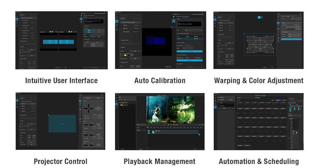Compatible with Visual Software Suite (VSS)
