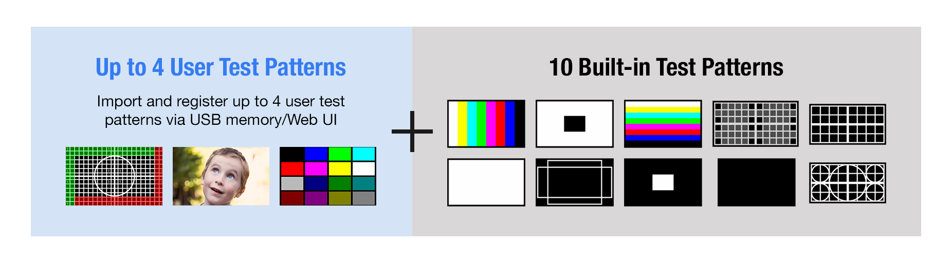 Import and Save Custom Test Patterns