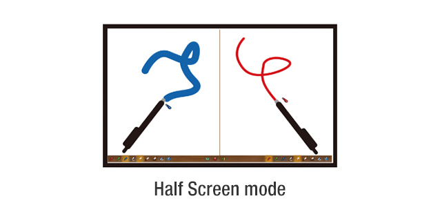 Half Screen mode