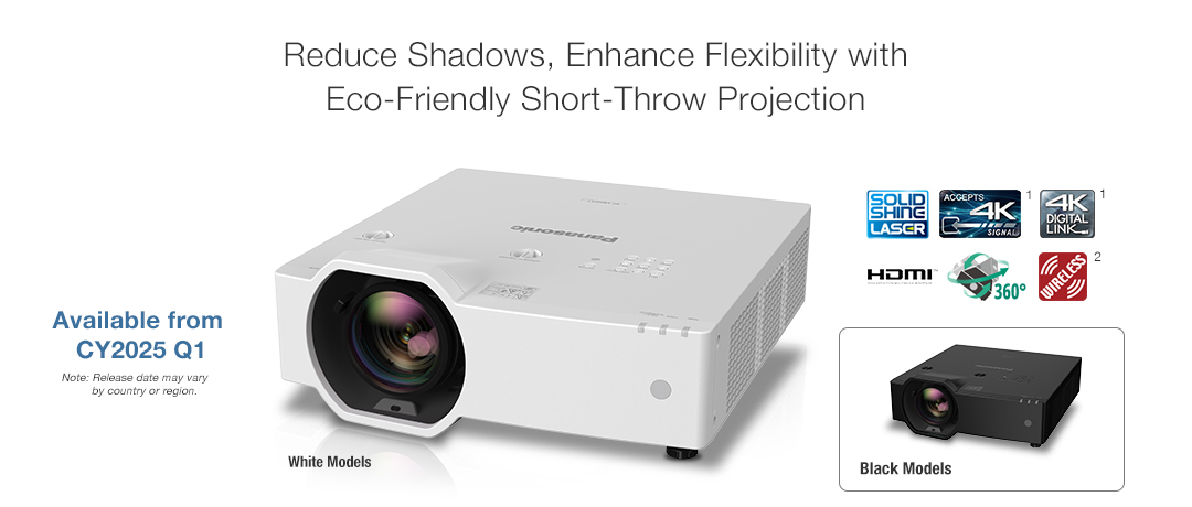 Reduce Shadows, Enhance Flexibility with Eco-Friendly Short-Throw Projection