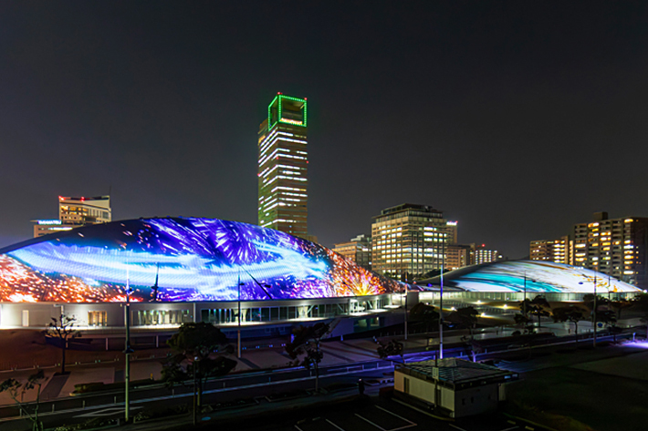 Anabuki Arena Kagawa Projection Mapping 2025 (Japan)