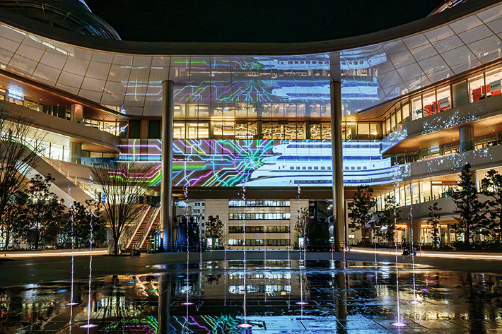 TAKANAWA LIGHT JOURNEY, Takanawa Gateway City, Tokyo (Japan)