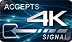 4K Accepts Signal