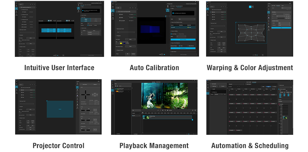 Compatible with Visual Software Suite (VSS)