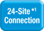 24-Site Connection *1